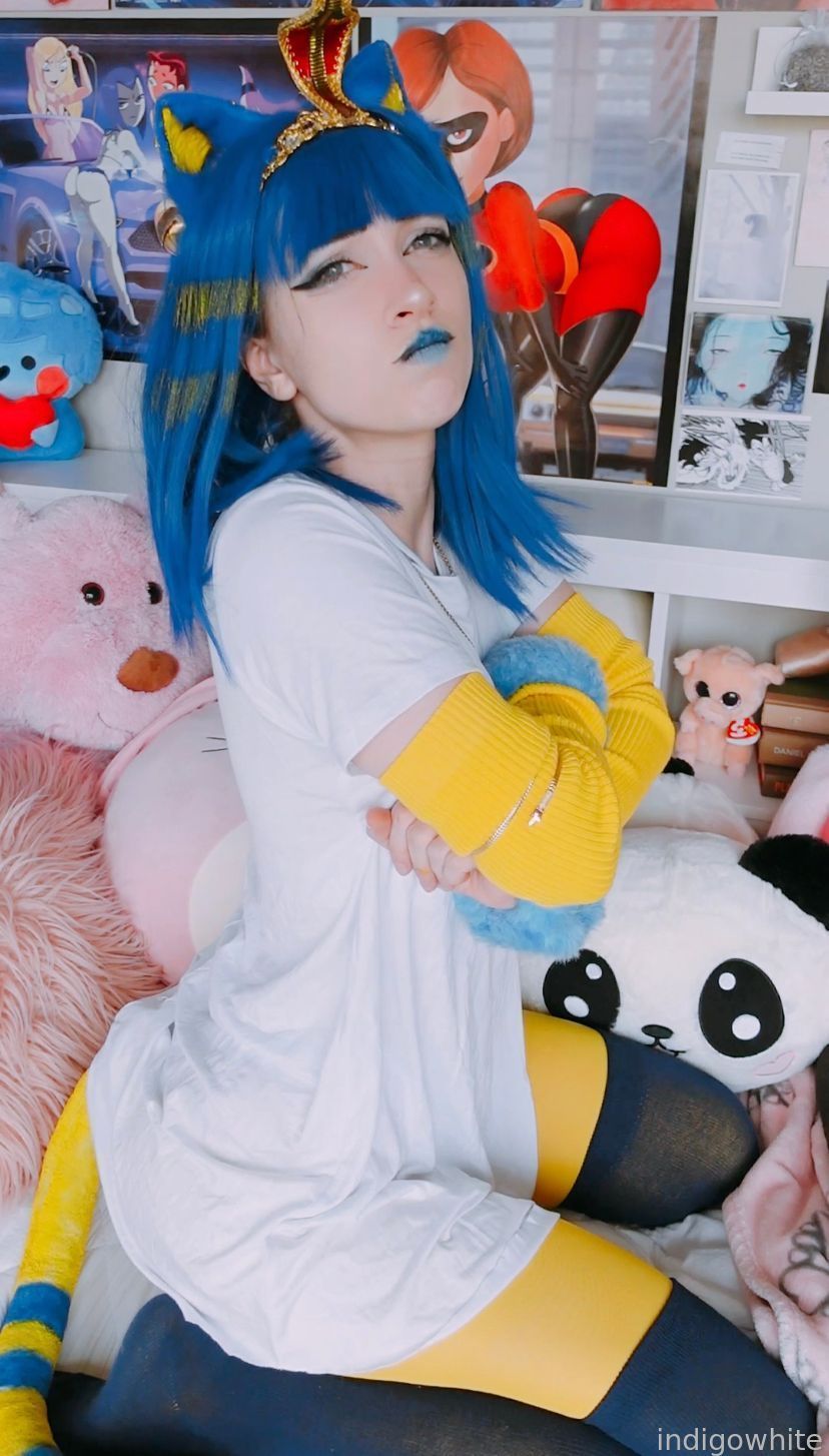 Indigo White - Ankha