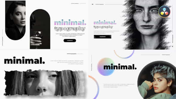 Minimal Typography Pack - VideoHive 41630325