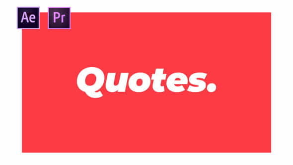 Quotes - VideoHive 22539717