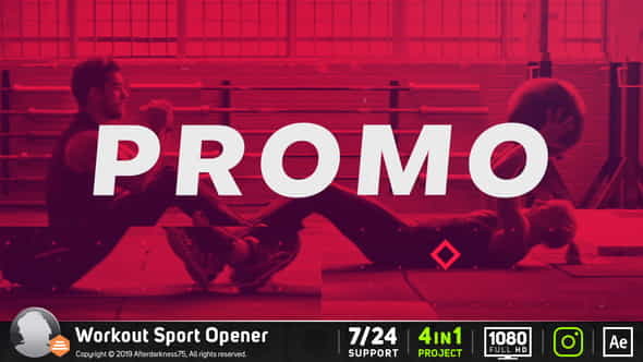 Workout Sports Opener - VideoHive 21922586