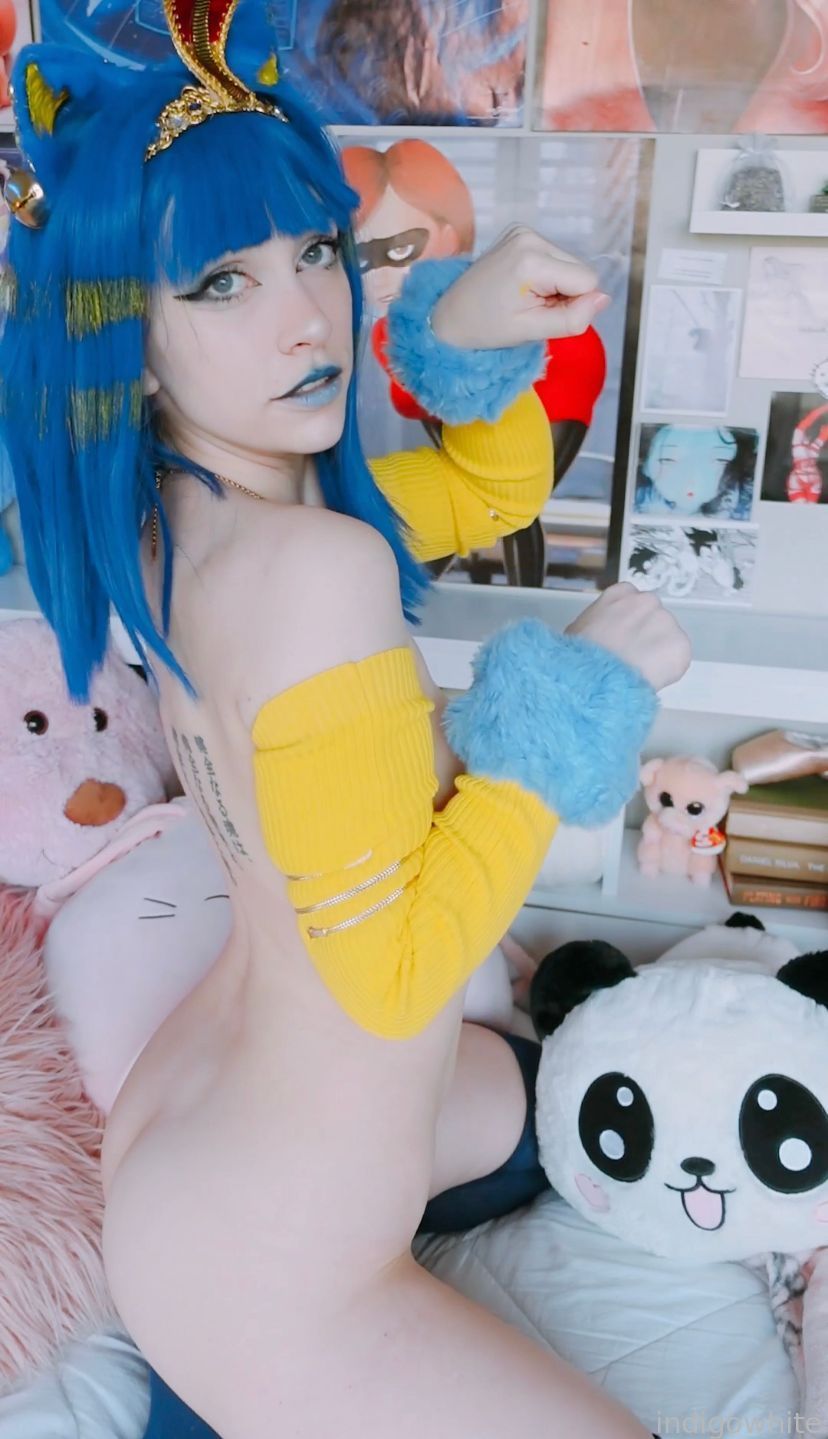 Indigo White - Ankha