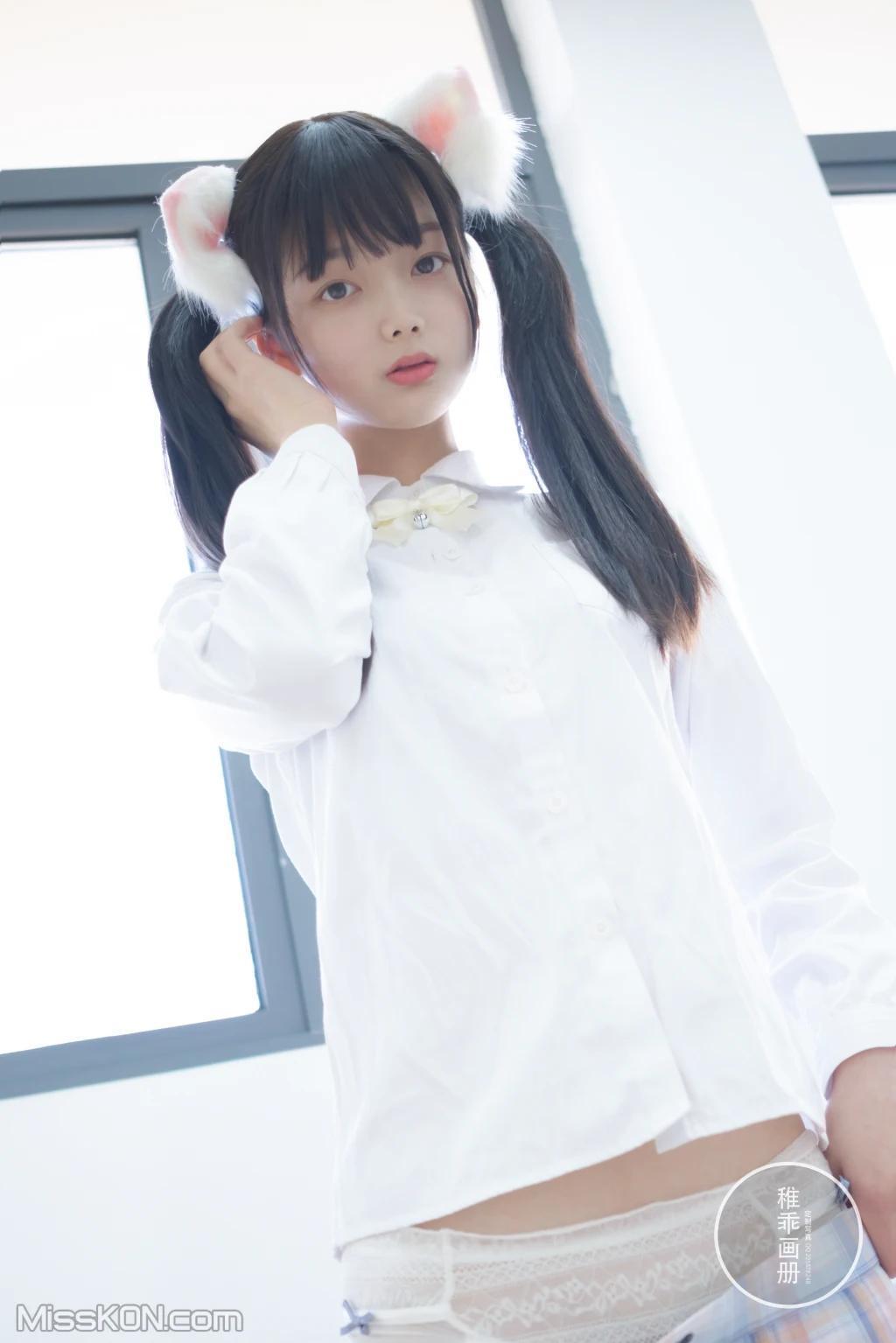 Coser@稚乖画册: 晴空04 夜夜 80d 白丝jk (63 photos )(45)