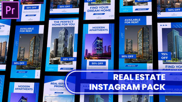 Real Estate Insta Stories Mgort For Premier Pro - VideoHive 52401856