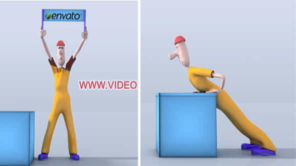 Character Animation Opener - VideoHive 3215827