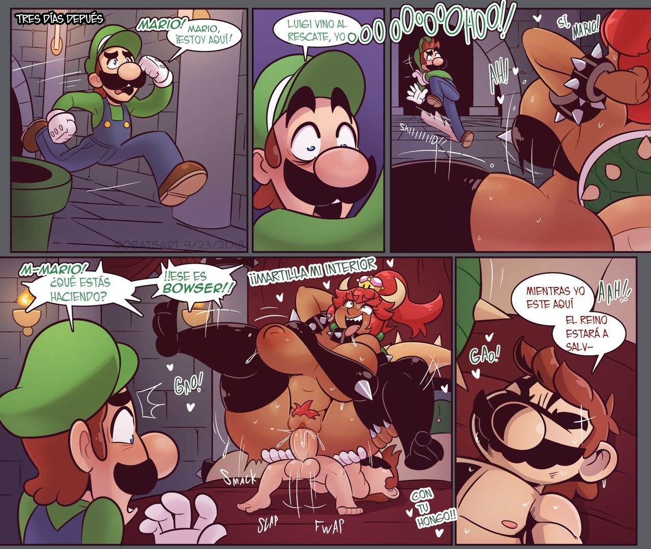 Una Noche de Bowsette – Mario Bros - 0