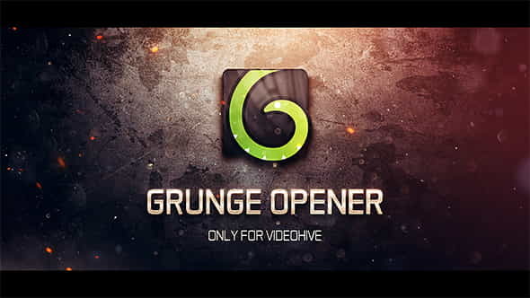 Grunge Opener - VideoHive 20033587
