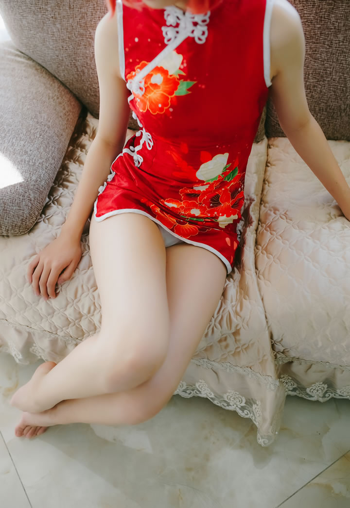 Girls Answicing-Shinji Cheongsam No Holy Light Set 4