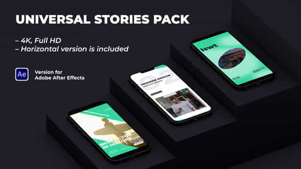 Universal Stories Pack - VideoHive 41811702