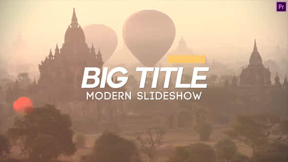 Big Title Slideshow - VideoHive 43721182