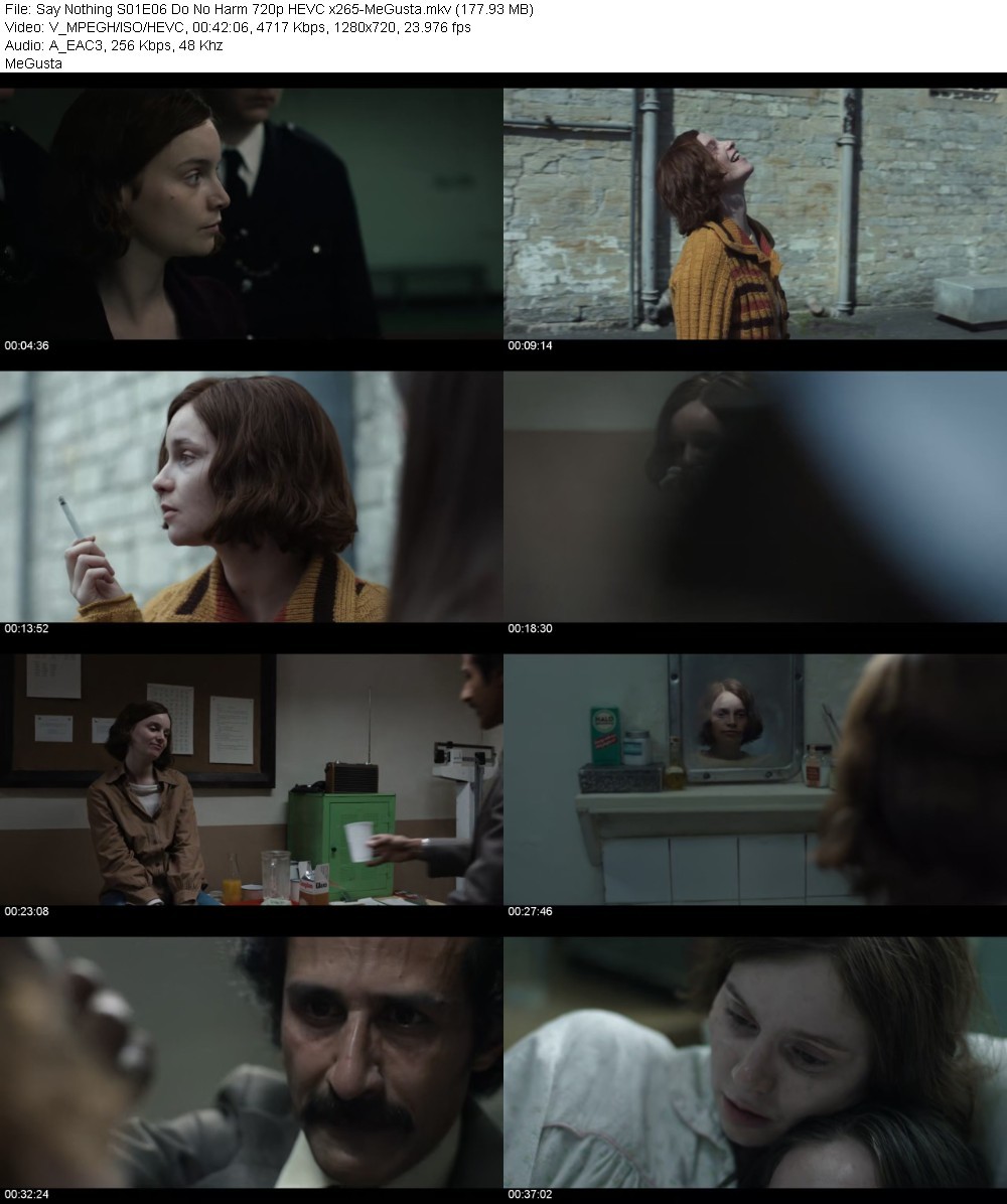 Say Nothing S01E06 Do No Harm 720p HEVC x265-MeGusta