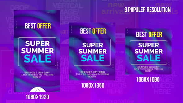 Colorful Intragram Stories - VideoHive 24942273