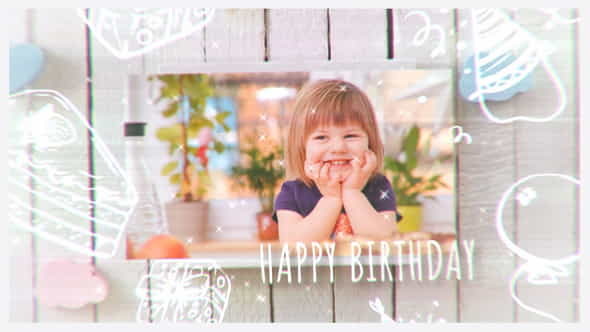Happy Birthday Kids Photos - VideoHive 32959609