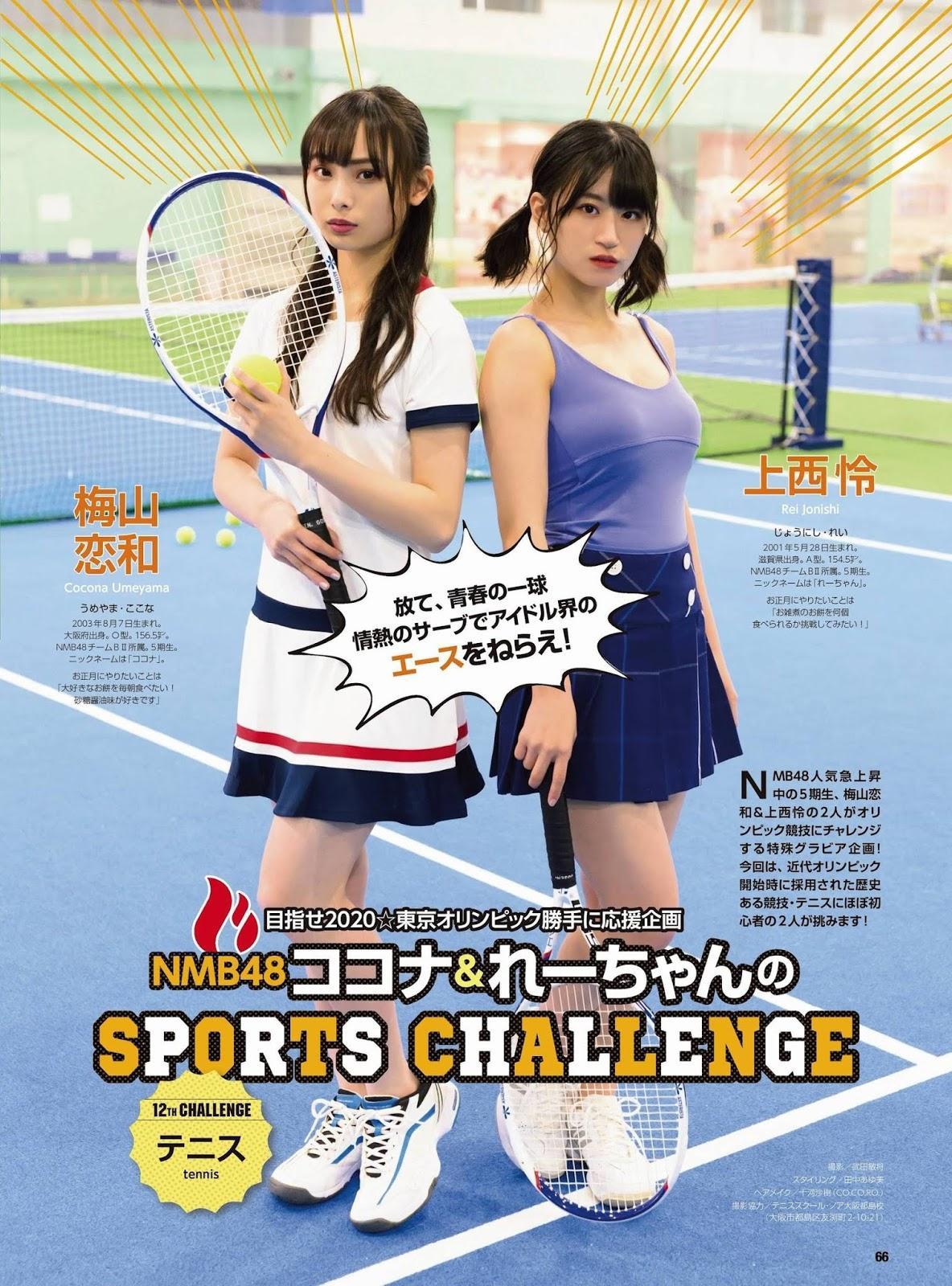 Rei Jonishi 上西怜, Cocona Umeyama 梅山恋和, ENTAME 2020.02 (月刊エンタメ 2020年2月号)(1)