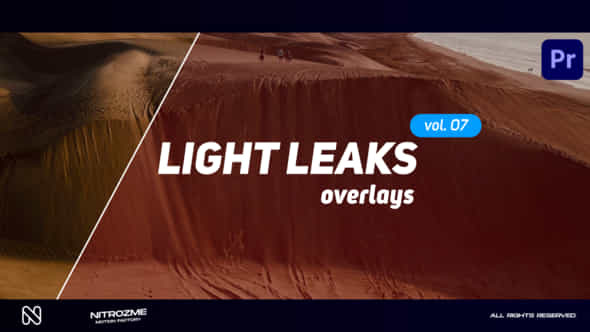 Light Leaks Overlays - VideoHive 48037561