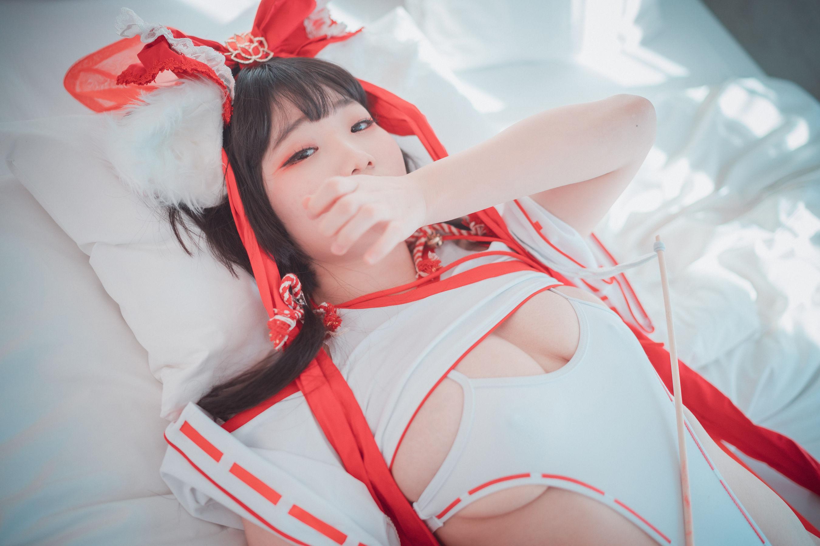 [hangguoDJAWA写真]  Mimmi - Kitsune Miko/64P(24)