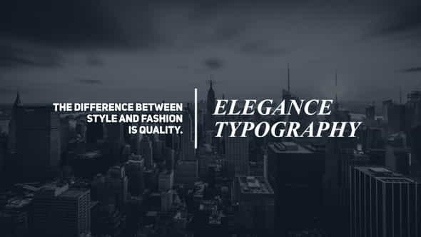 Minimal Typography - VideoHive 22953634