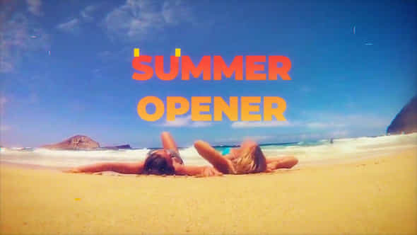 Dynamic Summer Opener - VideoHive 38508198