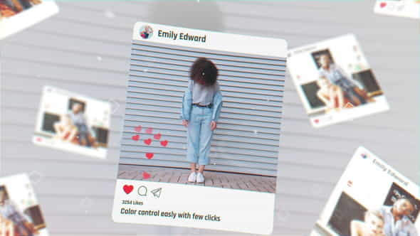 Insta Posts Promo - VideoHive 28448480