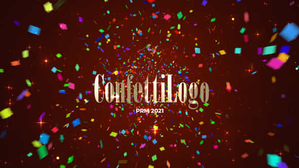 Confetti Logo - VideoHive 35432779