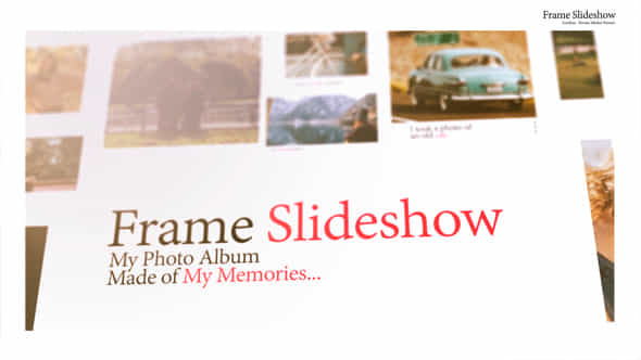 Frame Slideshow - VideoHive 40705824