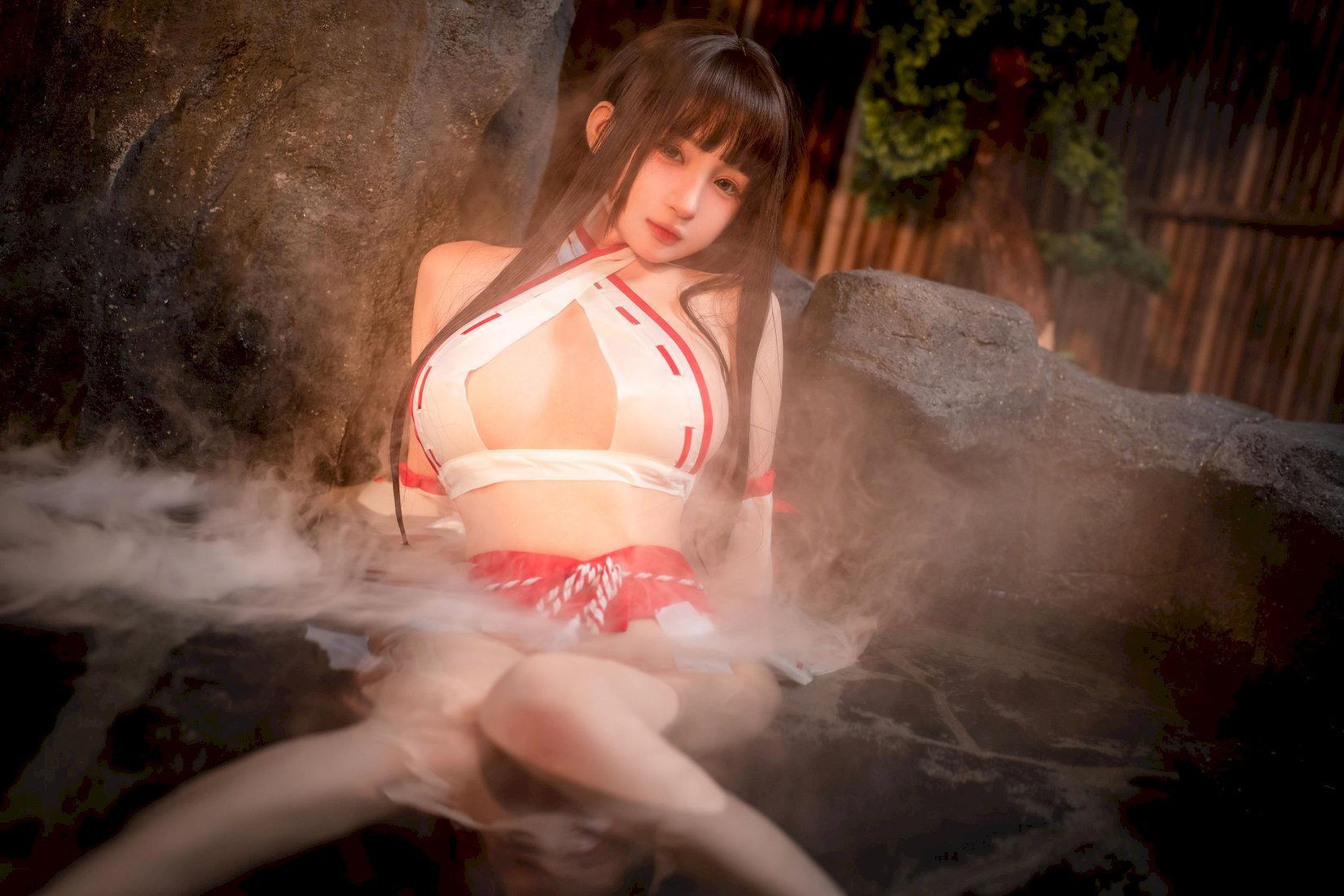 [福利女神cosplay] 桜井宁宁 - 纯洁巫女/61P(58)