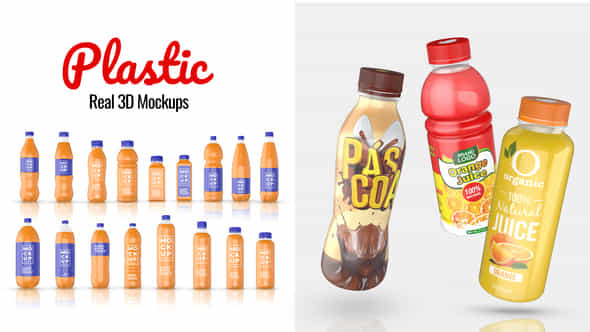 Plastic Bottle Real - VideoHive 45524583
