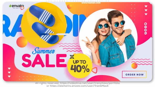 Hot Summer Fashion Collection - VideoHive 26403834