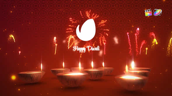 Diwali Logo Reveal - VideoHive 34468182