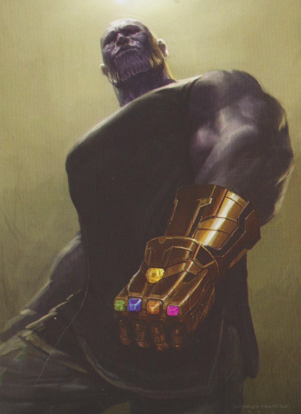 Avengers Infinity War Hi Res Concept Art Reveals Alternate Takes On Thanos Infinity Gauntlet