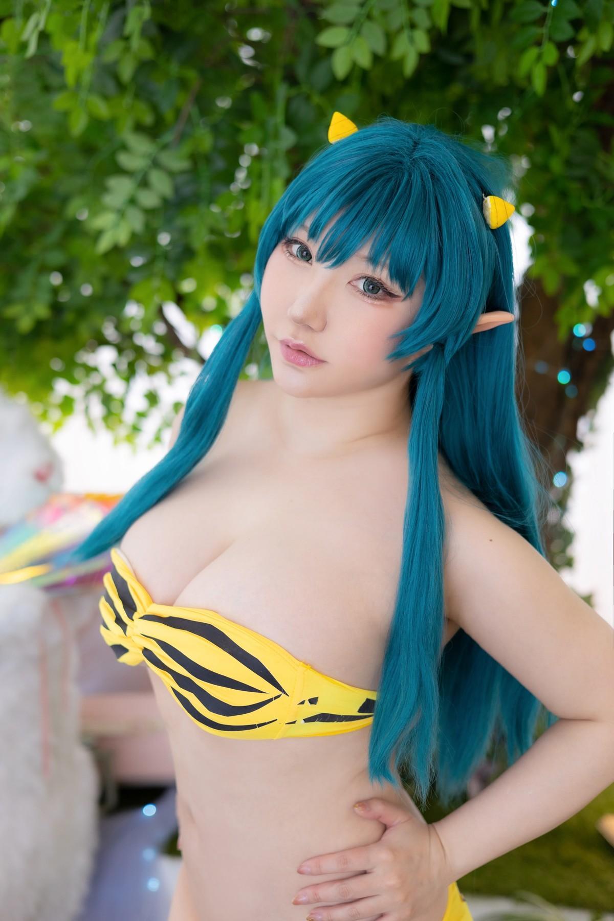 Cosplay SAKUサク Lum ラム うる星やつら Set.03(42)