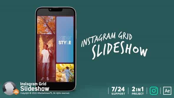 Instagram Slideshow Grid - VideoHive 41751553