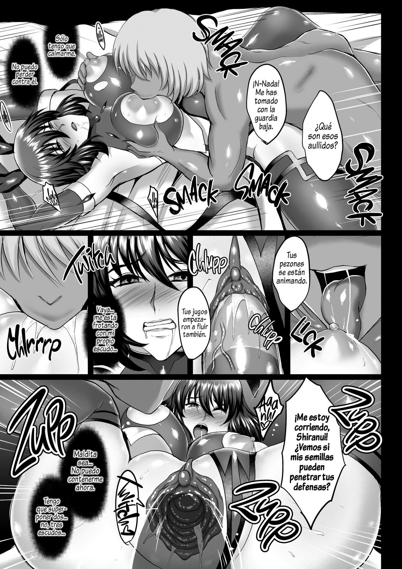 [Shouchuu MAC (Hozumi Kenji)] Shiranui Harami Ochi  La fecundación de Shiranui 1 (Taimanin Yukikaze) [Spanish] [Decensored] [Digital]