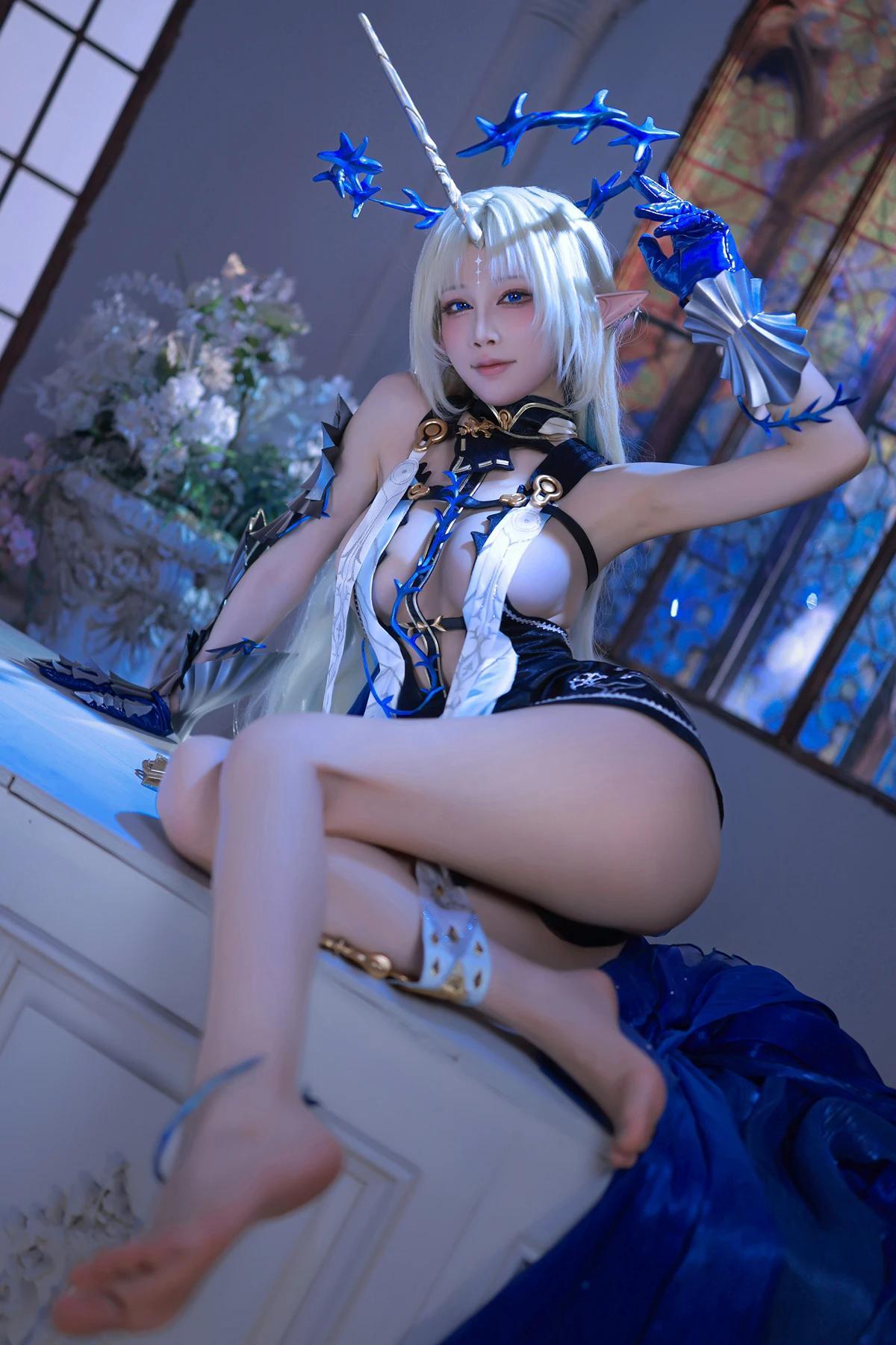 Cosplay 水淼Aqua – 卡提西娅 Fleurdelys Set.01(13)