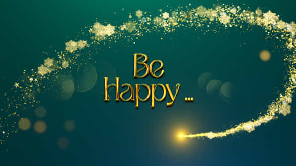 Be Happy - VideoHive 50022323