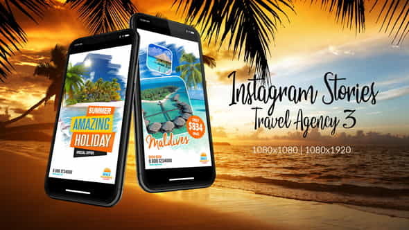 Instagram Stories Travel Agency 3 - VideoHive 22392273