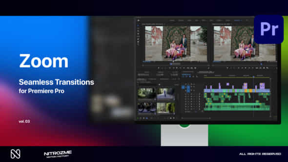 Zoom Seamless Transitions Vol 03 For Premiere Pro | VideoHive 48688800