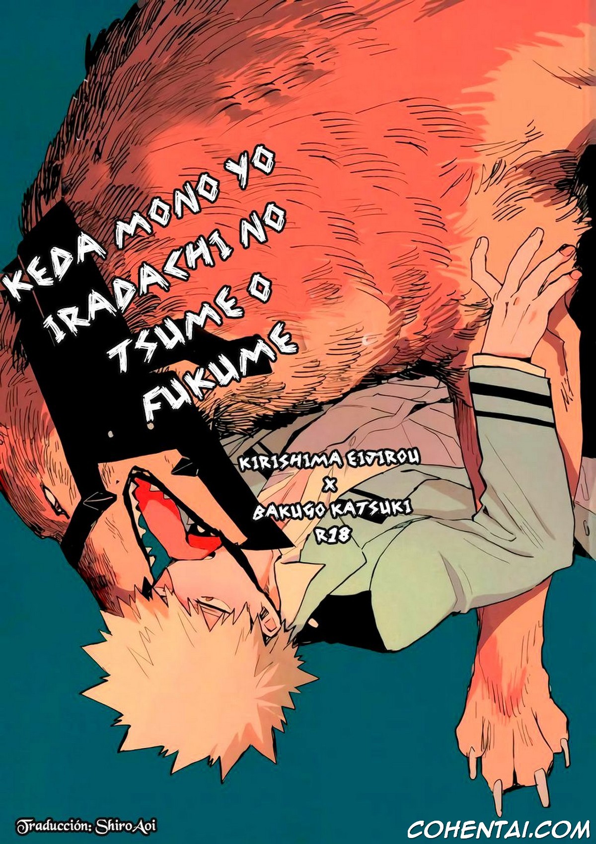 Kedamono yo Iradachi ni Tsume o Fukume (Boku no Hero Academia) xxx comics manga porno doujin hentai español sexo 