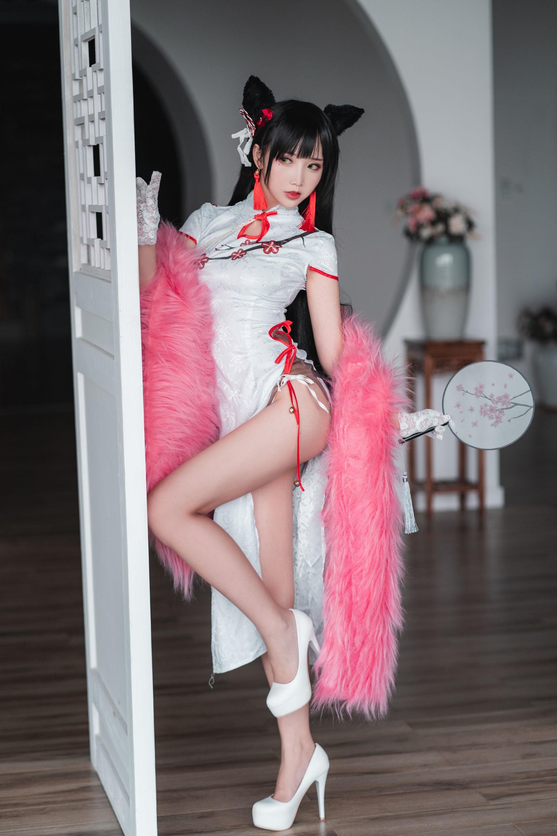 [网红COSER] Coser面饼仙儿 – 旗袍爱宕 写真集(7)