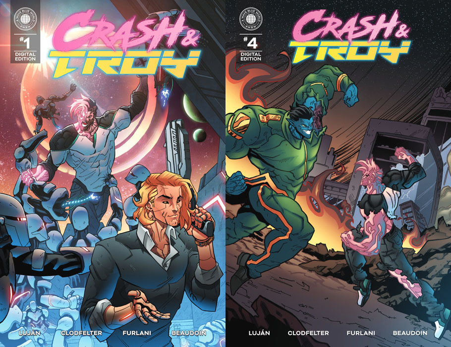 Crash & Troy #1-4 (2022) Complete