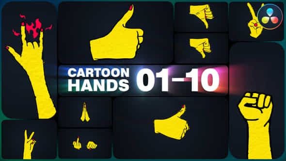 Cartoon Hands - VideoHive 48415379