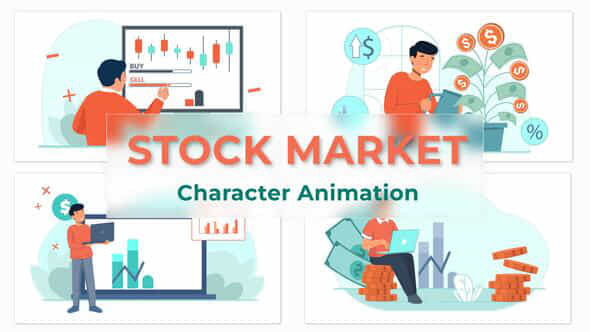 Stock Market Animation - VideoHive 37069848