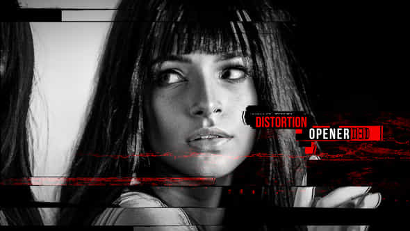 Distortion Opener - VideoHive 41790928