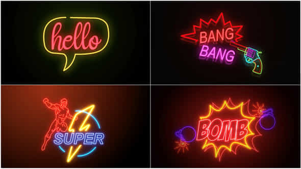 Neon Signs V3 - VideoHive 46508113