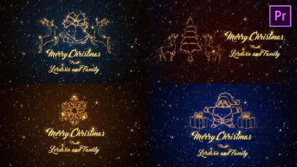 Christmas Short Greetings Premiere - VideoHive 25173910