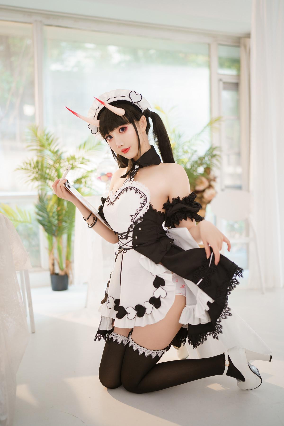 Cosplay 面饼仙儿 能代女仆 Maid(5)