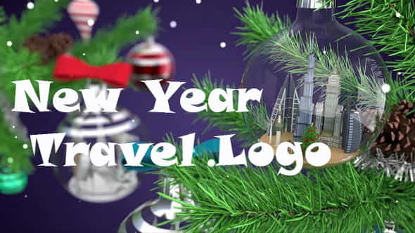 New Year Travel Logo - VideoHive 18749863