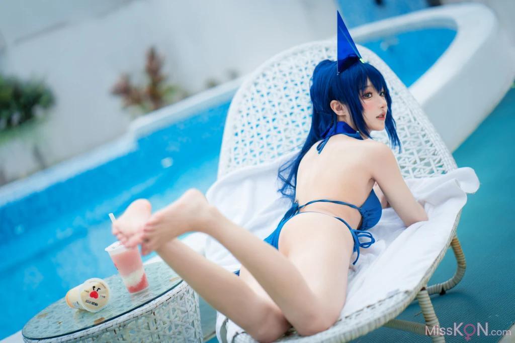 Coser@阿包也是兔娘: 花园泳装 (35 photos)(11)