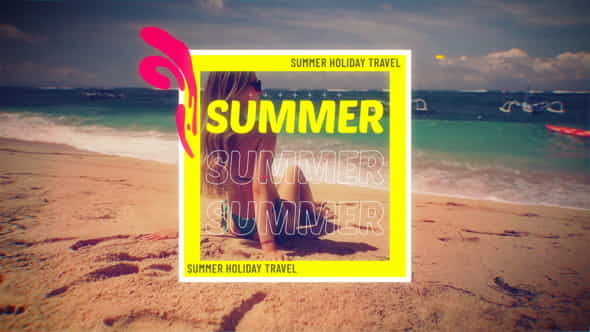 Summer Holiday Travel - VideoHive 39134684