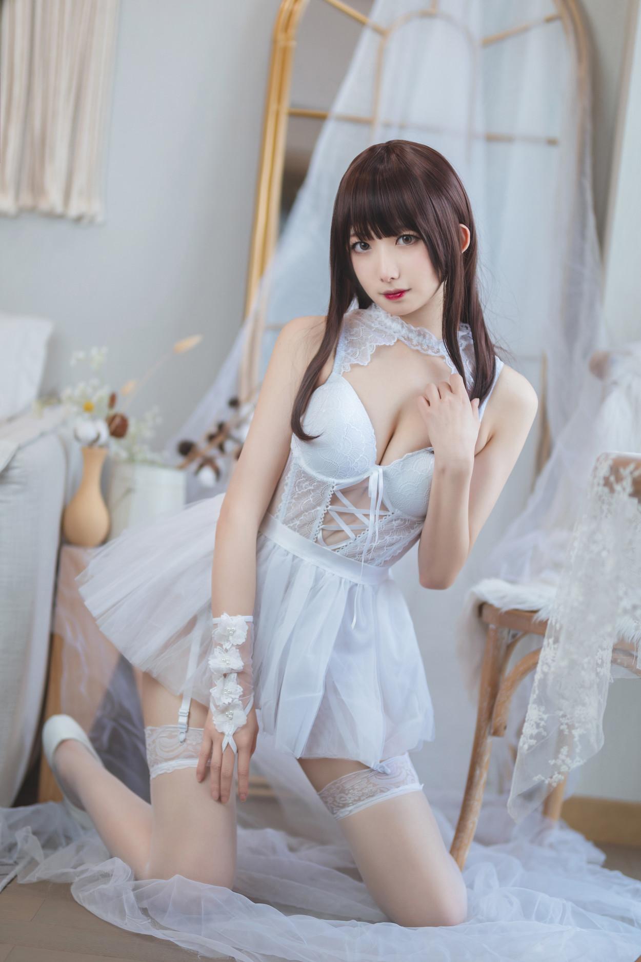 Cosplay 封疆疆v 纯白(9)