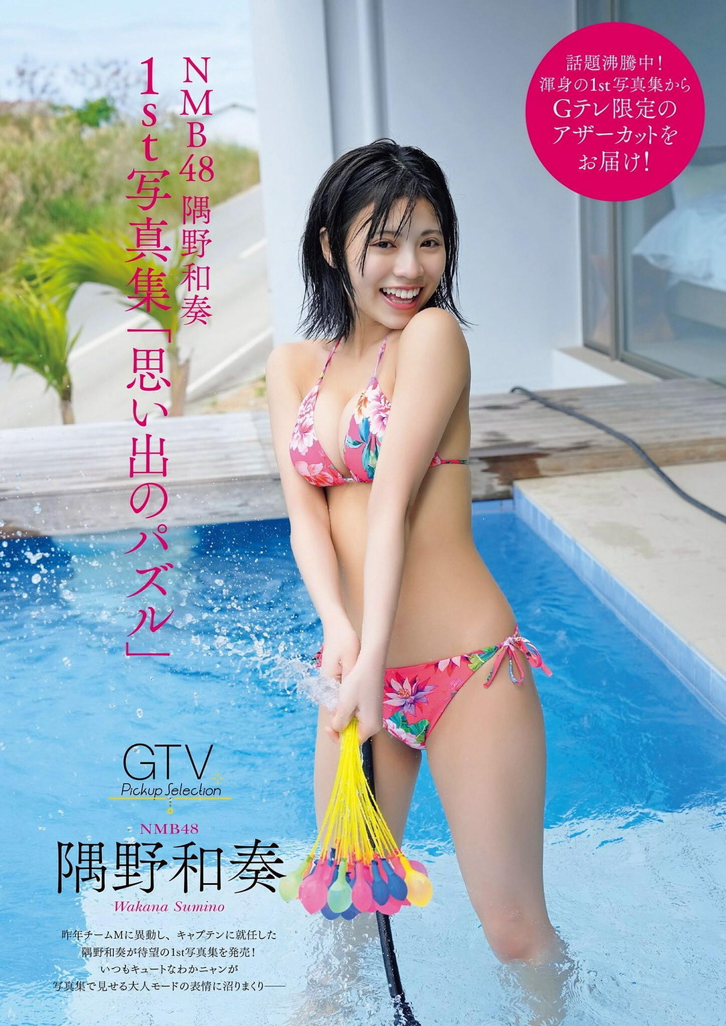 Wakana Sumino 隅野和奏, グラビアザテレビジョン Vol.73 (Gravure The Television Vol.73)(1)